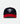 5 Panel Hat - Navy/Red